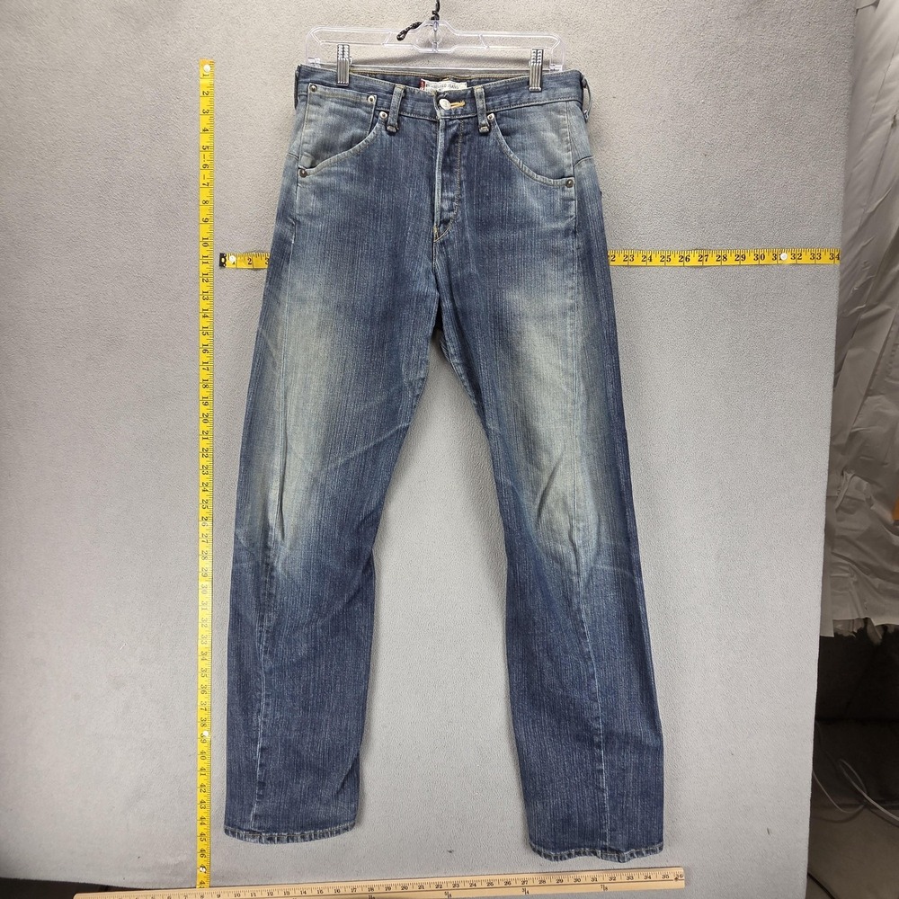 Vintage Levis Engineered Jeans Mens 31x33 Twisted Button Fly‎ Made in Japan